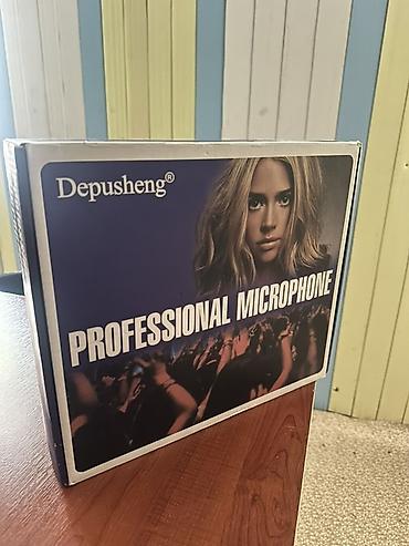 elde tv: Depusheng professional microphone dəsti. Dəst qutuda təqdim olunur və — 1