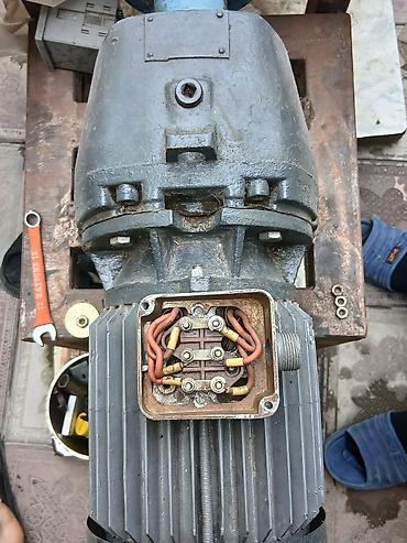 насосы для бассейна: Sənaye elektrik mühərriki + reduktor komplekti mator Reduktor 2.2 kv — 2