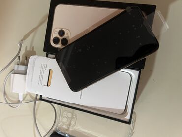 Apple iPhone: IPhone 11 Pro, Qızılı, Face ID — 12