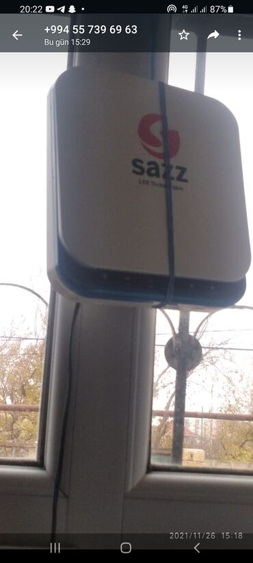 sazz internet ehate dairesi in Azərbaycan | MODEMLƏR VƏ ŞƏBƏKƏ AVADANLIQLARI: Sazz madem Tam iwlekdir internet cekildiyi ucun tecili satilir 130 azn