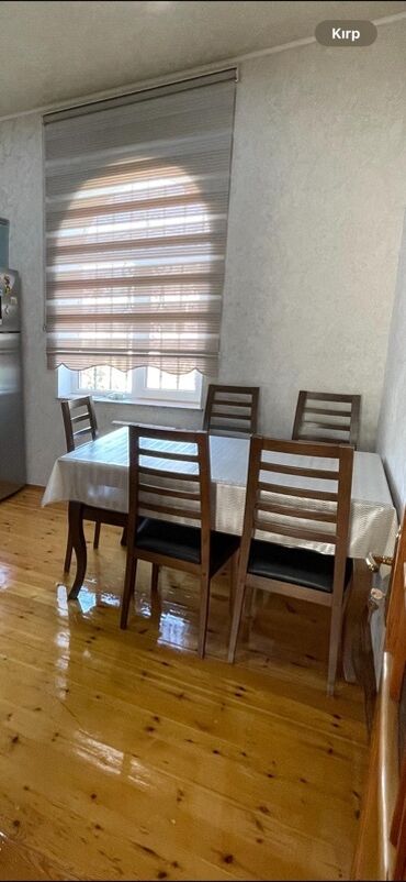 metbex ucun aksesuarlar: Mətbəx üçün, Açılmayan, Dördbucaq masa, 6 stul
