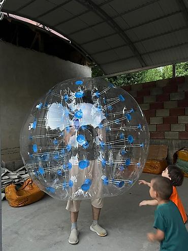 аравия: Надувной прозрачный «пузырь» для активных игр (bubble ball) - — 1