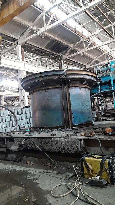 Распашные ворота: Металлические ворота с калиткой, жалюзийного типа - Материал — 3