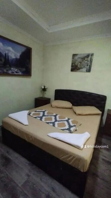 квартира в аренду бишкеке: 1 комната, Душевая кабина, Постельное белье, Кондиционер
