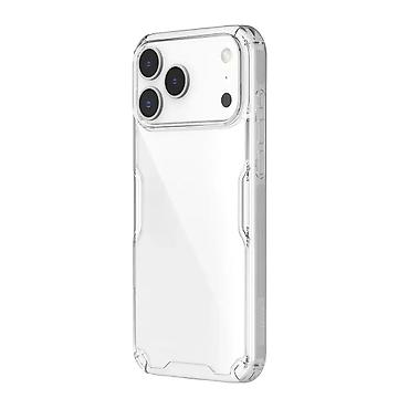 Maske i futrole za telefone: Futrola NILLKIN Nature Pro za iPhone 17 Pro Max (6.9) bela. Uz brzu — 2