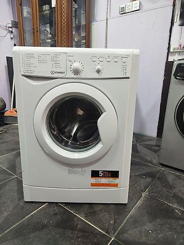 ucuz parca: Indesit ön yükləməli paltaryuyan maşın - Ön yükləmə, geniş şüşə lyuk — 1