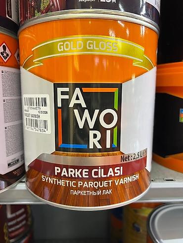 Паркетный лак FAWORI Parke Cilasi — синтетический лак для деревянных