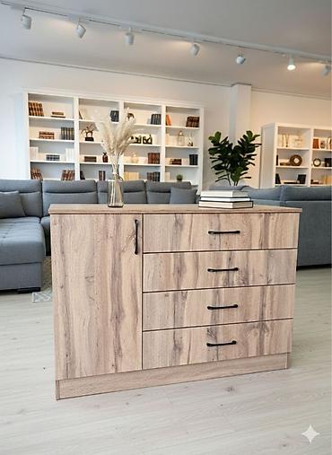 Комоды для одежды: Комод для одежды, Новый, Без зеркала, ЛДСП, Бесплатная доставка — 1