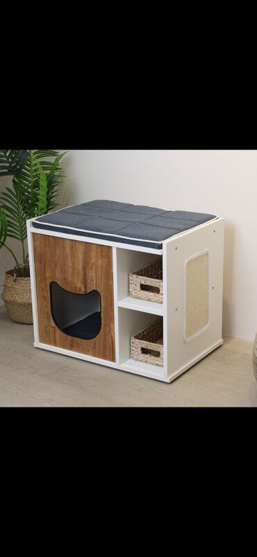 Yuvalar: Məhsul: Pişiklər üçün çoxfunksiyalı evlər və mebel - Daxili pişik — 1