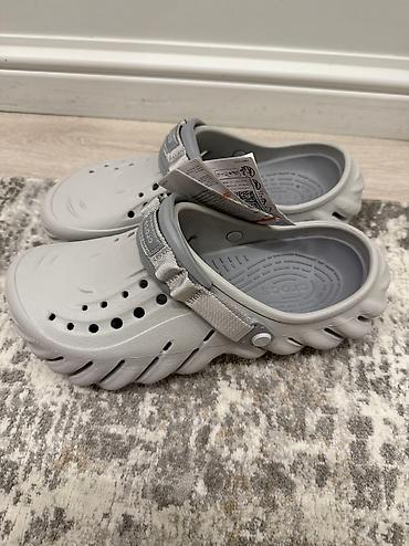 обувь nike: Мужские сандалии, 42, Crocs, Новый, цвет - Серый, Самовывоз — 2