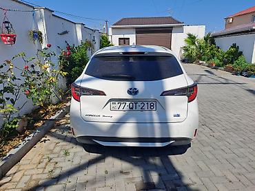 elit ehtiyat hisseleri: Toyota Corolla Touring Sports Hybrid – universal kuzovlu, ağ rəng — 10