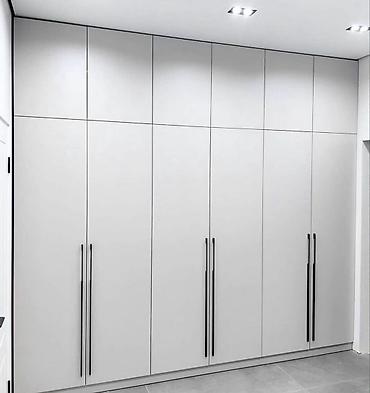 Кухонные гарнитуры: Кухонный гарнитур, цвет - Серый, МДФ — 33