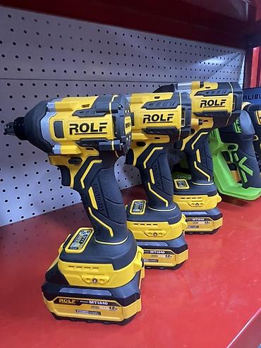 Инструменты: Аккумуляторные ударные гайковёрты Варианты: - ROLF MT1840 - Makita — 4
