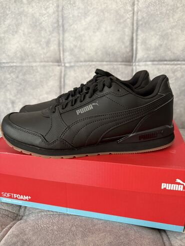 черный купальник с сеткой: Мужские кроссовки, 42, Puma, Новый, цвет - Черный, Самовывоз