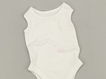 sukienki letnie biale dlugie: Body, F&F, 0-3 months, 
condition - Very good