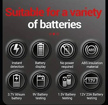 12v akumulator: Akkumlyator va batareyaları test edən aparat. Tamamilə yenidir — 5