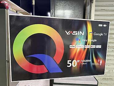 Телевизор YASIN 50" 50Q90M (126 см) - Платформа: Google TV с