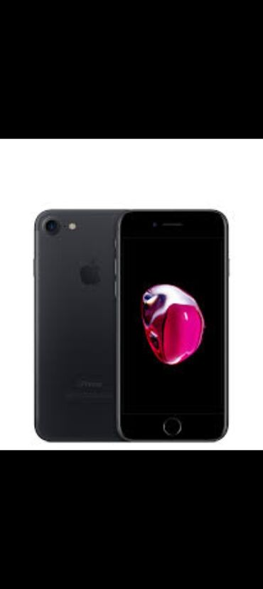i phone 7: IPhone 7, 32 GB, Qara, Zəmanət, Kredit, Qırıq