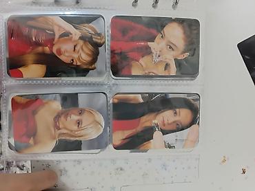 2 ci sinif defteri: K-pop foto kartları dəsti - Dörd ədəd kolleksiya foto kartı - Parlaq — 1