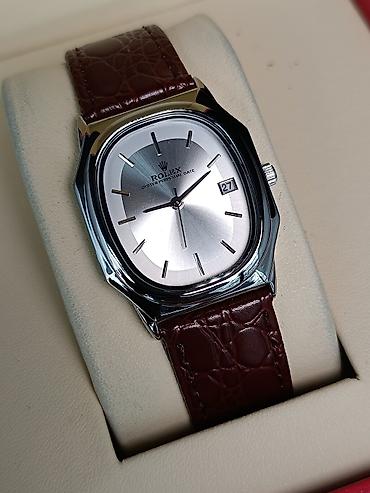 Наручные часы: Rolex “Oyster Perpetual Date” kişi qol saatı - Korpus: yastı-klasik — 3