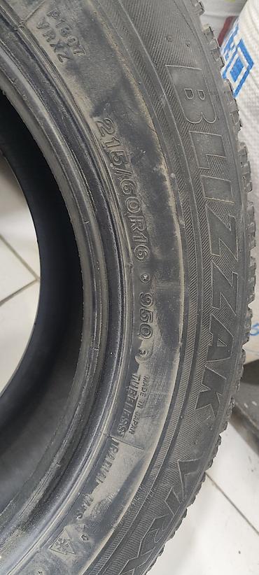 мост на сапок: Шины R 16, Зима, Б/у, Комплект, Легковые, Япония, Bridgestone — 5