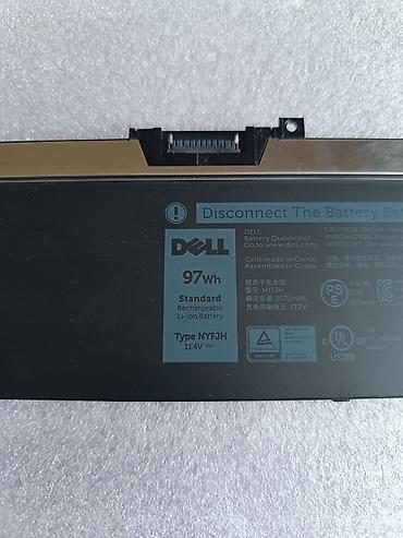 dell noutbuk: Dell NYFJH tipli 97Wh/11.4V Original Batareya. Original olaraq — 2