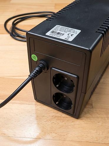 ups: Yeni UPS, < 500 Vt, Rozetkaların sayı - 1 — 3