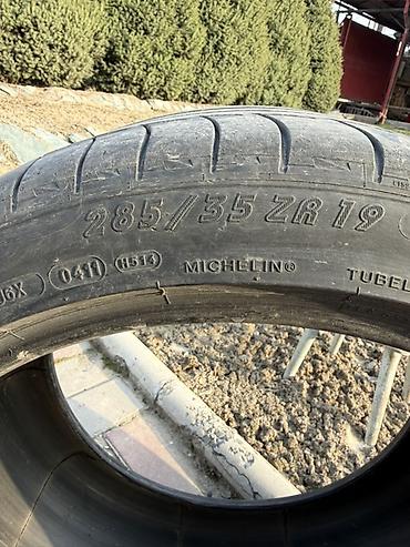 Шины: Продаю летние шины разноширокие, цена 5000 сом. Шины Michelin 2000 сом — 6