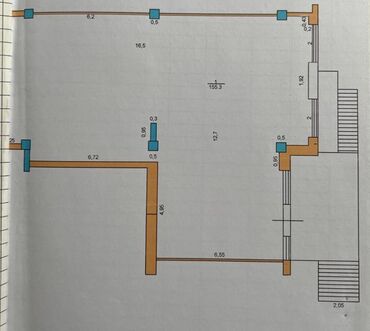 аренда киоски: Сатам Дүкөн Турак үйдө, 155 кв. м, Жаңы ремонт, Эшиги өзүнчө, 1 кабат