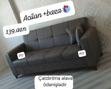 Masa və oturacaq dəstləri: Divan, Yeni, Açılan, Bazalı, Parça, Ödənişli çatdırılma