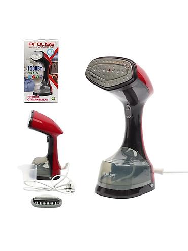 Утюги: №: 7394 Məhsulun adı: Əl buxarlayıcısı Proliss Pro-5122 Qırmızı Brend — 3