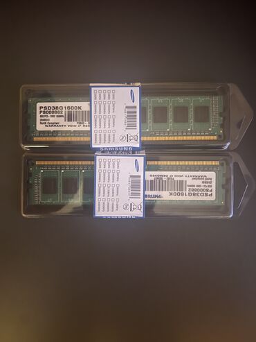 домашний компьютер: Operativ yaddaş (RAM) Intel, 4 GB, 1600 Mhz, DDR3, PC üçün, İşlənmiş