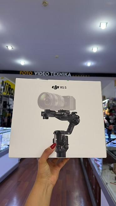 ronin rs4 pro: DJI RS 5 kamera stabilizatoru - 3 oxlu peşəkar gimbal – kino — 1