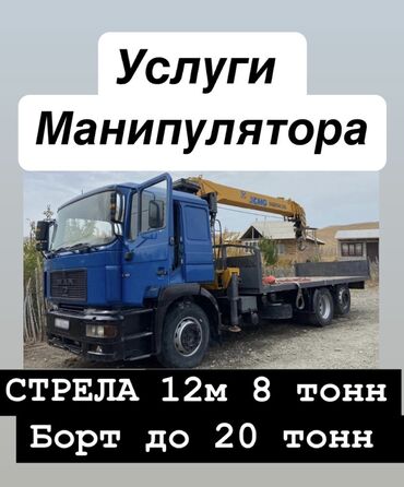 фасол камбайн: Манипулятор, MAN, 1995 г., 8 т