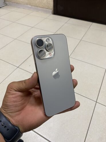 продам gps трекер: IPhone 15 Pro Max, 256 ГБ, Natural Titanium, 85 %