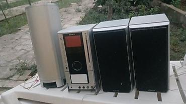 sure dispenser: Sony mikro musiqi sistemi – tam komplekt Tərkib: - Mərkəzi bloku olan — 1
