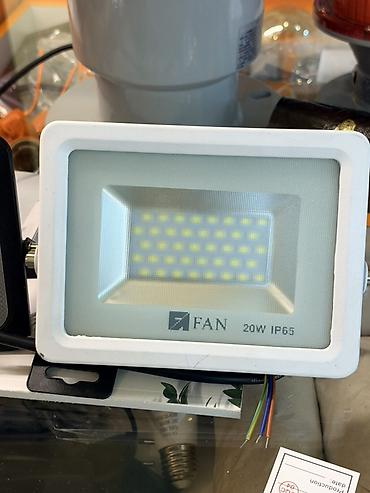 Светодиодный прожектор FAN 20W IP65 - Мощность: 20 Вт - Класс защиты