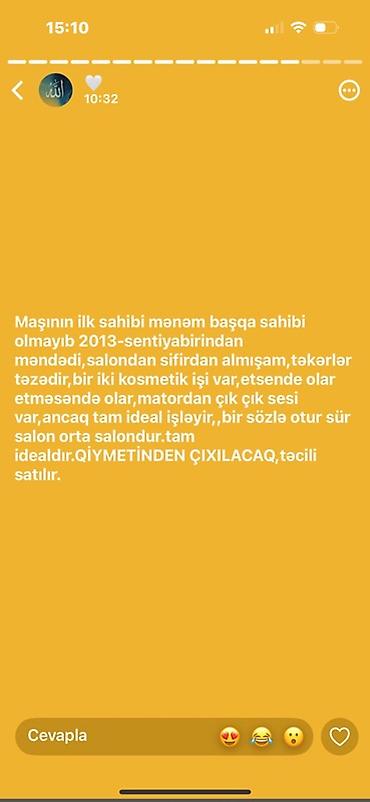 maşin satişi: Hyundai Elantra GLS sedan

Tecili Satilir! — 8