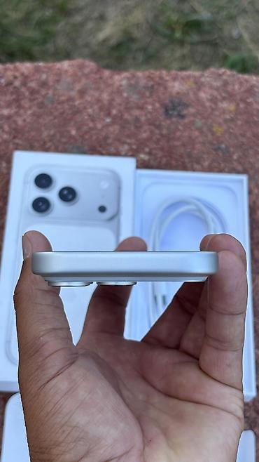 Мобильные телефоны и аксессуары: IPhone 17 Pro, Новый, 512 ГБ, Matte Silver, Зарядное устройство, Защитное стекло, Чехол, 100 % — 7