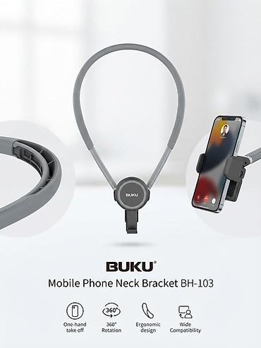 Описание товара Шейный держатель для телефона BUKU Mobile Phone Neck
