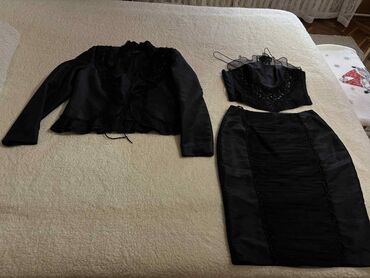 Kompleti: M, Jednobojni, bоја - Crna — 7