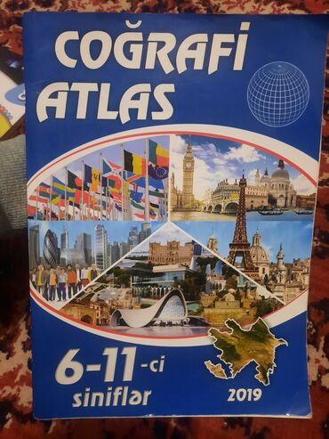 Atlaslar: Coğrafi atlas satılır