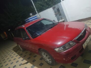 передвижной дом: Mazda 626: 1998 г., 1.8 л, Механика, Бензин, Универсал