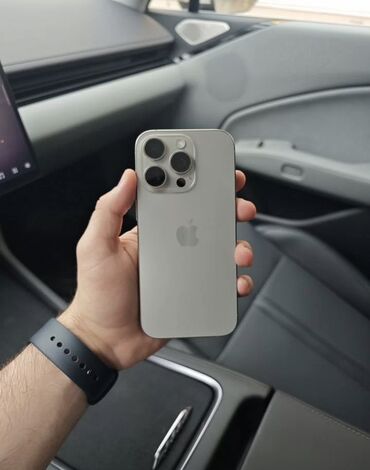 iphone 6 обмен: IPhone 16 Pro, Жаңы, 256 ГБ, Natural Titanium, Заряддоочу түзүлүш, Коргоочу айнек, Каптама, 100 %