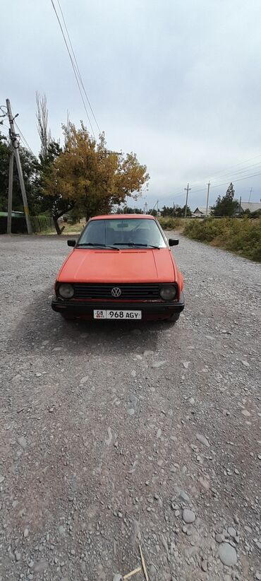 купить запчасти на опель вектра б: Автомобиль Volkswagen Golf II красного цвета, представленный в кузове