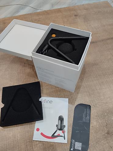 mikrofon usb: FIFINE K678 USB Studiya Mikrofonu Mikrofon çox az müddət istifadə — 5