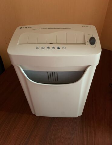 scanner: Atlas parçalayici (şreder) Ideal vaziyyatde. Ev va ofis üçün. Tez va