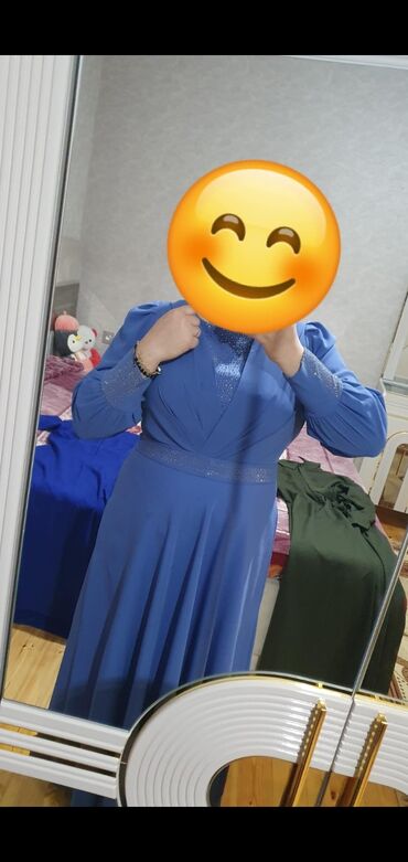 Pencəklər: Ziyafət donu, Midi, 4XL (EU 48)
