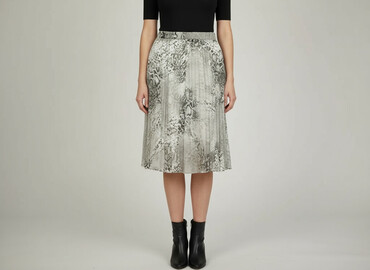 spódniczka midi z rozcięciem: Women`s skirt, size S