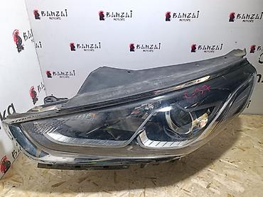 sonata: Передняя левая фара Hyundai Б/у, Оригинал — 5